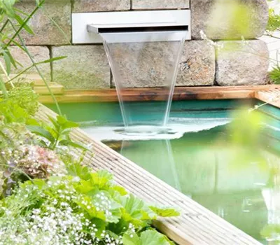 Wasserspiele im Garten – die beste Abkühlung im Sommer